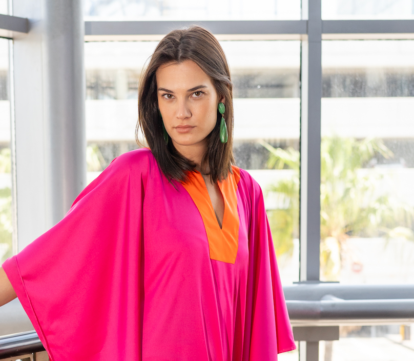 Vestido Fiesta | KATE | Fucsia