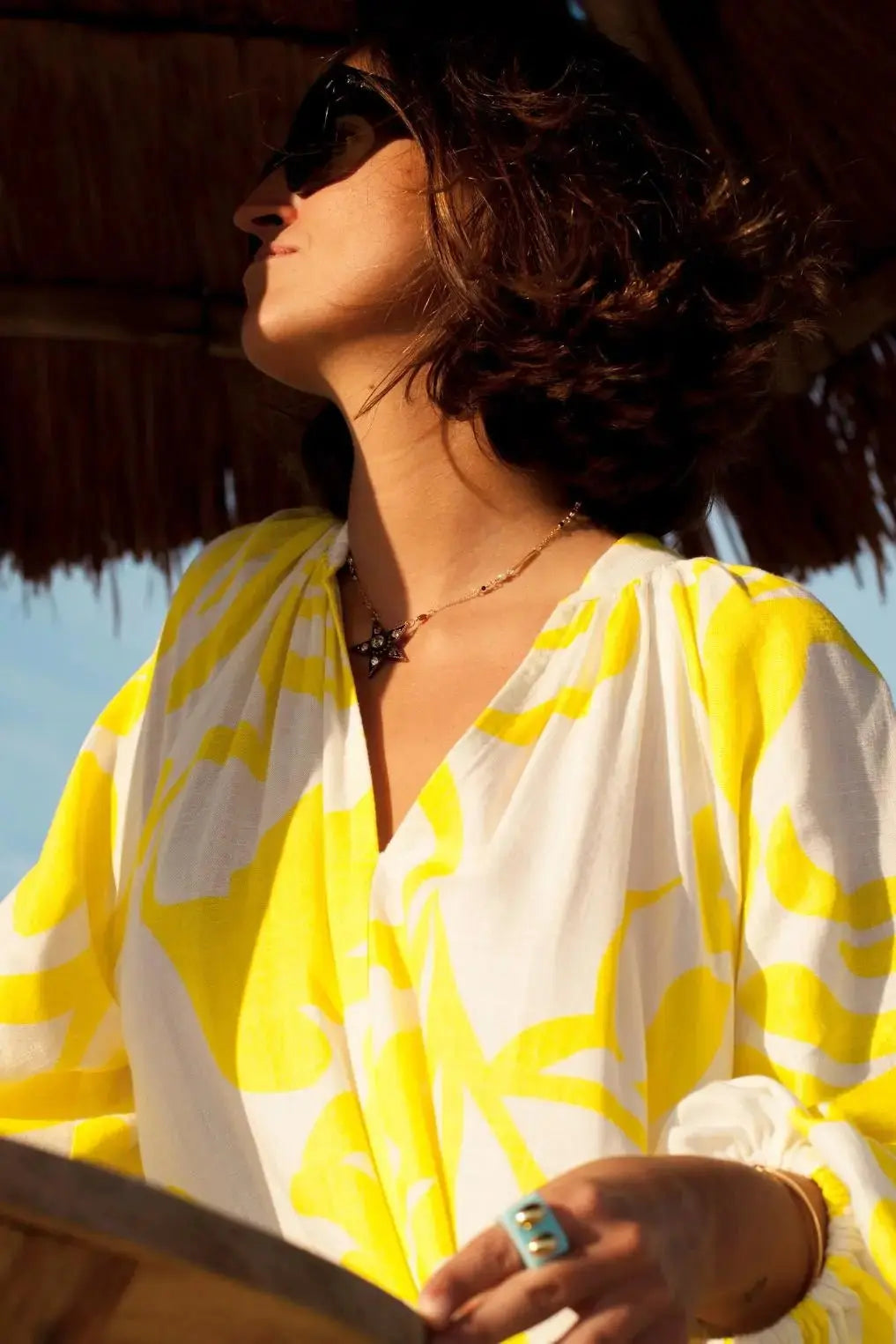 MARIAM | Caftán Amarillo - Malota