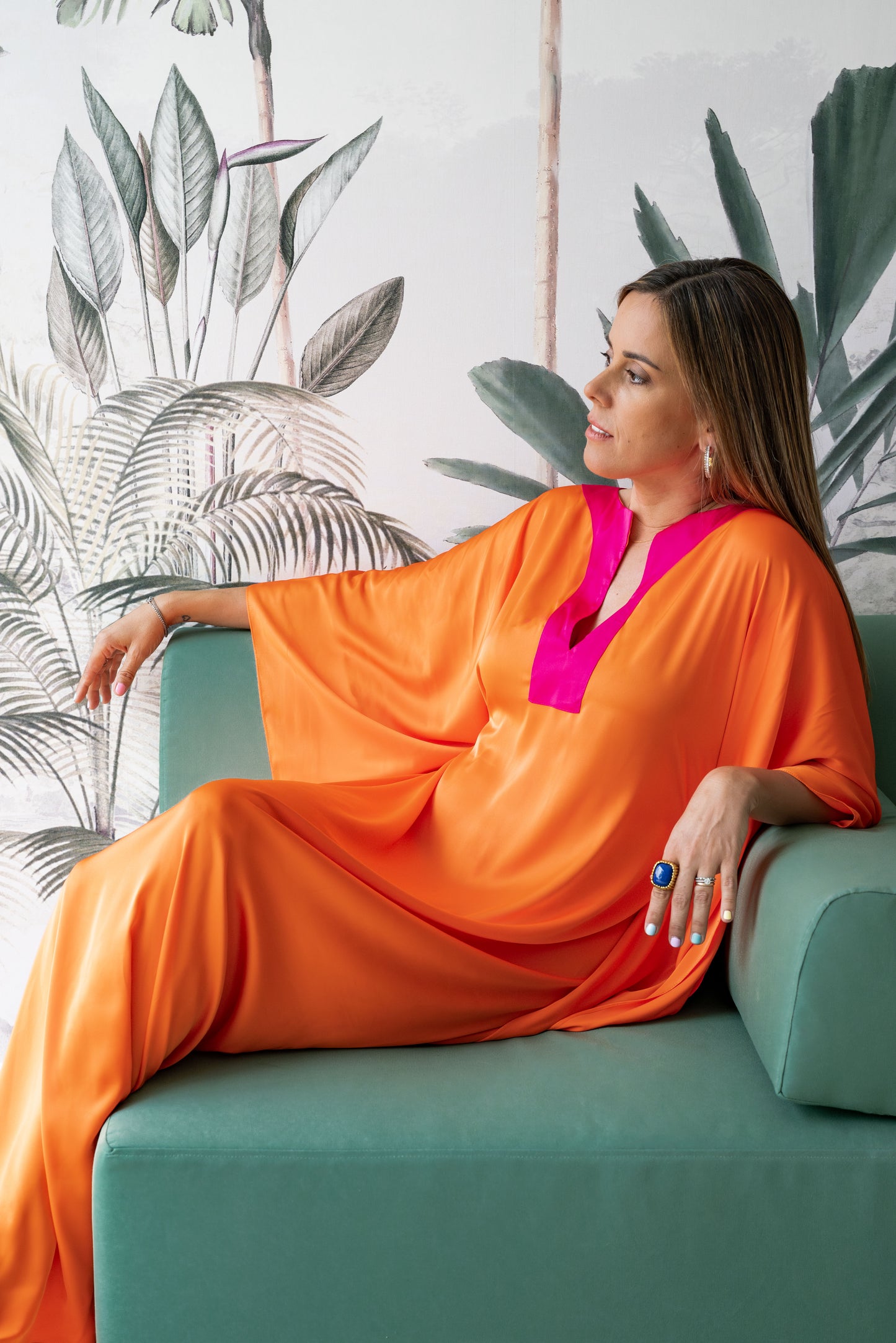 Vestido Fiesta | KATE | Naranja