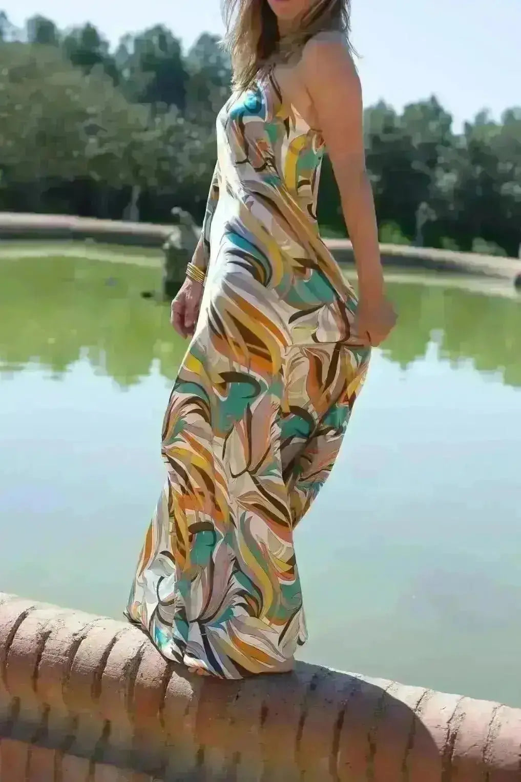 SOTOGRANDE | Vestido Verdoso - Malota